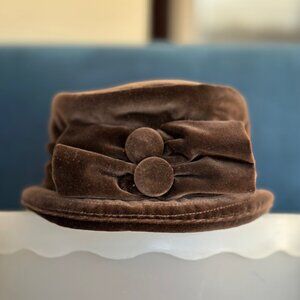 Monika Turtle Studio Chocolate Brown Hat